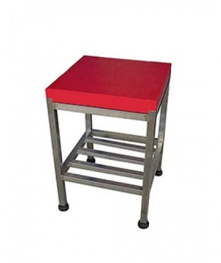 Πάγκος Ανοξείδωτος με Πλάκα Πολυαιθυλενίου