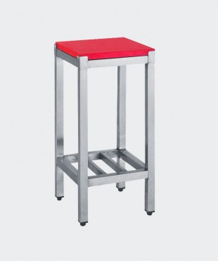 Πάγκος Ανοξείδωτος με Πλάκα Πολυαιθυλενίου