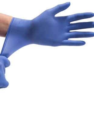 ΓΑΝΤΙΑ ΝΙΤΡΥΛΙΟΥ ΜΠΛΕ (100 τμχ)