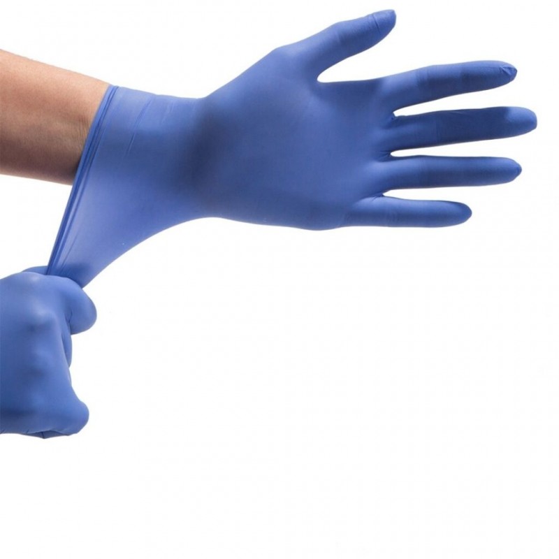 ΓΑΝΤΙΑ ΝΙΤΡΥΛΙΟΥ ΜΠΛΕ (100 τμχ)