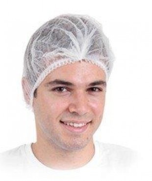 ΣΚΟΥΦΙΕΣ ΑΚΟΡΝΤΕΟΝ ΛΕΥΚΕΣ ΜΕ ΛΑΣΤΙΧΟ(100ΤΜΧ)