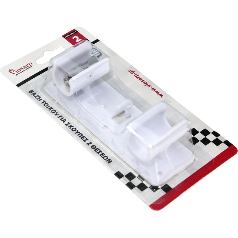 ΒΑΣΗ ΤΟΙΧΟΥ ΓΙΑ ΣΚΟΥΠΕΣ 2 ΘΕΣΕΩΝ VC1801