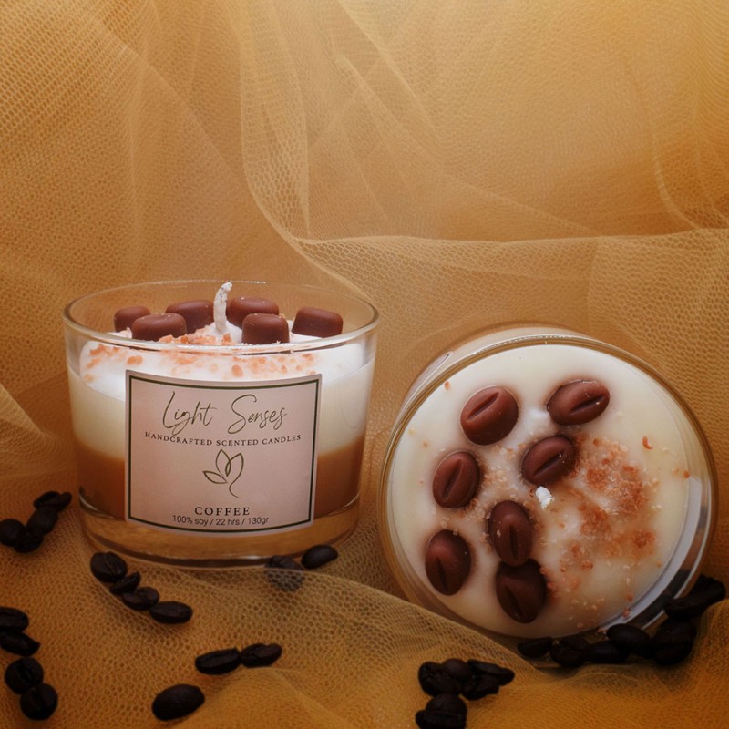 ΚΕΡΙ ΓΥΑΛΙΝΟ ΒΑΖΟ ΦΥΤΙΚΟ - COFFEE