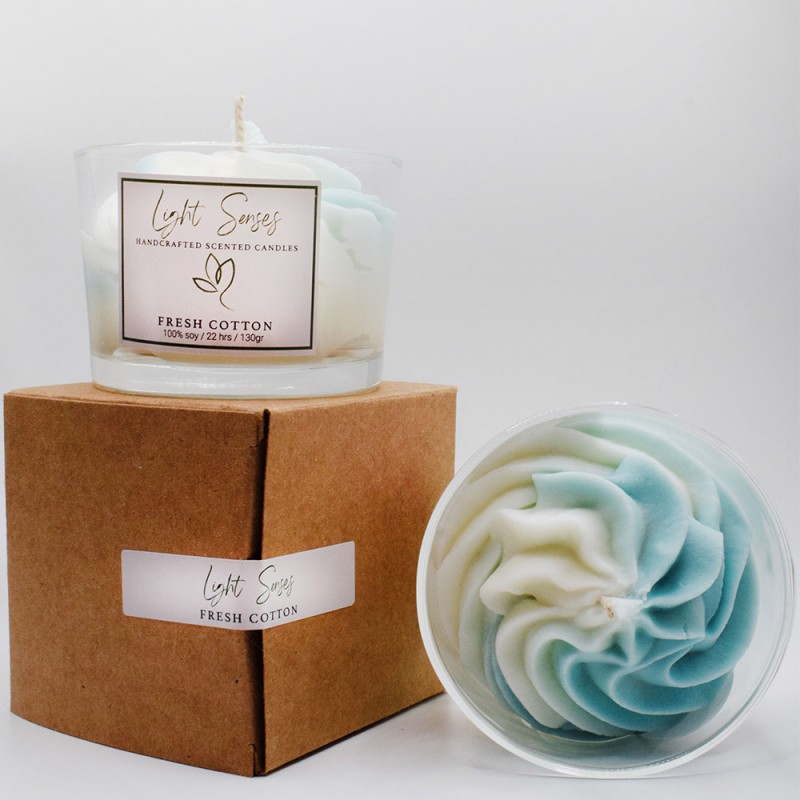 ΚΕΡΙ ΓΥΑΛΙΝΟ ΒΑΖΟ ΦΥΤΙΚΟ - FRESH COTTON