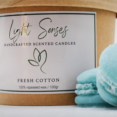 WAX MELTS LIGHT SENSES - FRESH COTTON