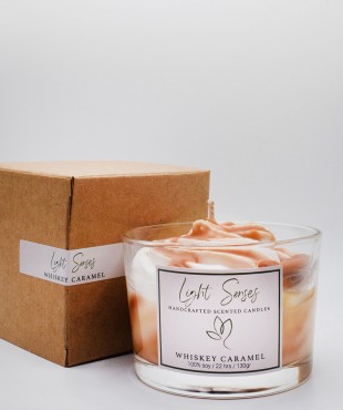 ΚΕΡΙ ΓΥΑΛΙΝΟ ΒΑΖΟ ΦΥΤΙΚΟ - WHISKEY CARAMEL