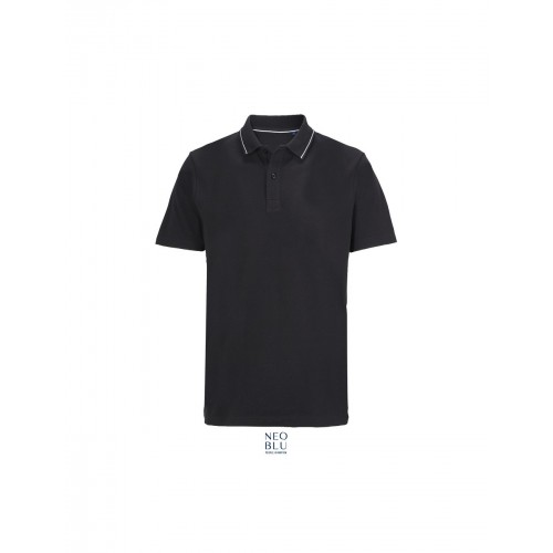 OREL 04337 NERO ΜΠΛΟΥΖΑ ΠΟΛΟ ΚΟΝΤΟΜΑΝΙΚΗ 100% ΒΑΜΒΑΚΙ