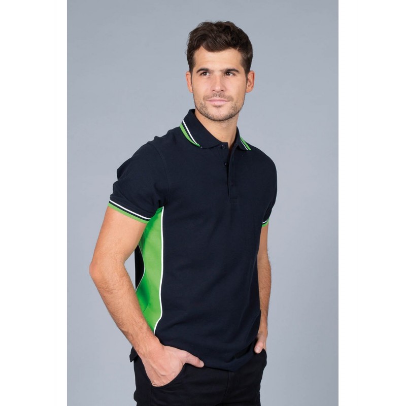 ANKARA ΜΠΛΟΥΖΑ ΠΟΛΟ Κ/Μ ΔΙΧΡΩΜΗ 100% ΒΑΜΒΑΚΙ