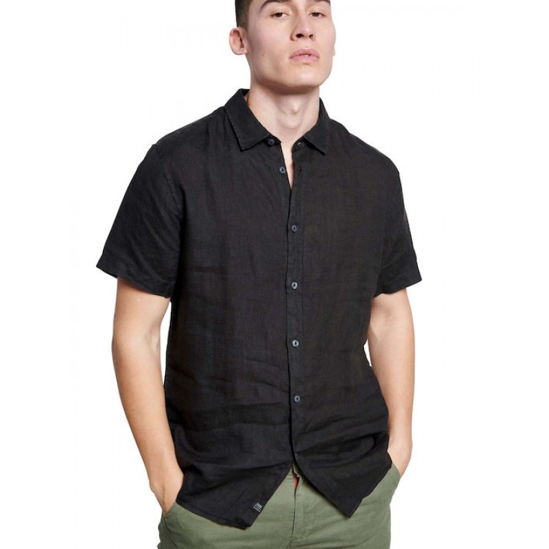 ΠΟΥΚΑΜΙΣΟ ΜΑΥΡΟ ΑΝΔΡΙΚΟ ΚΟΝΤΟΜΑΝΙΚΟ