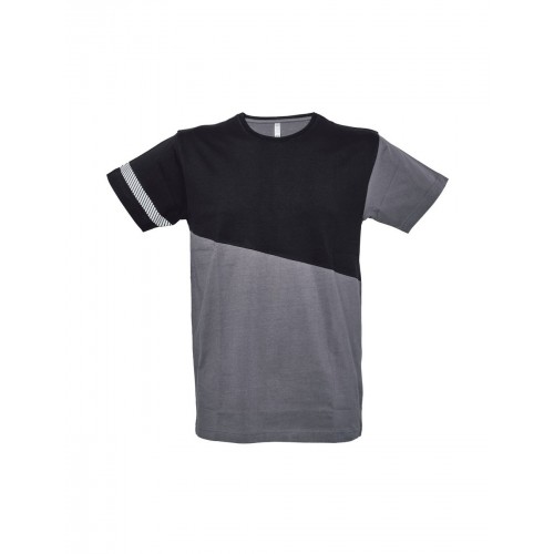 MAASTRICHT T-SHIRT ΔΙΧΡΩΜΟ 100% ΒΑΜΒΑΚΙ