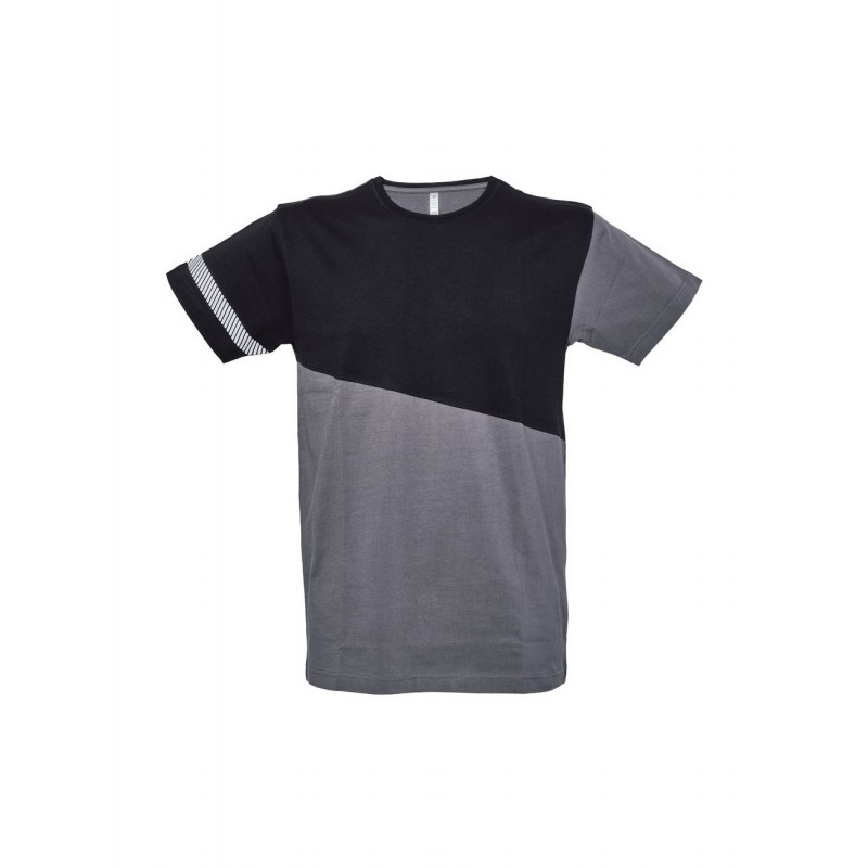 MAASTRICHT T-SHIRT ΔΙΧΡΩΜΟ 100% ΒΑΜΒΑΚΙ