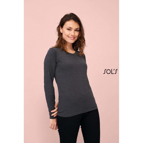 02075 LSL IMPERIAL WOMEN ΜΠΛΟΥΖΑ 100% ΒΑΜΒ.ΧΡΩΜ. 02075