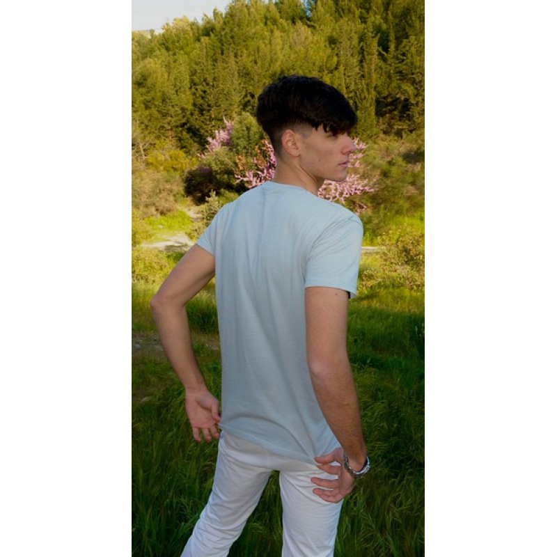 3340 Β - REGENT MEN ΜΠΛΟΥΖΑ 100%ΒΑΜΒ. ΧΡΩΜΑ ΠΟΔΗΛΑΤΟ