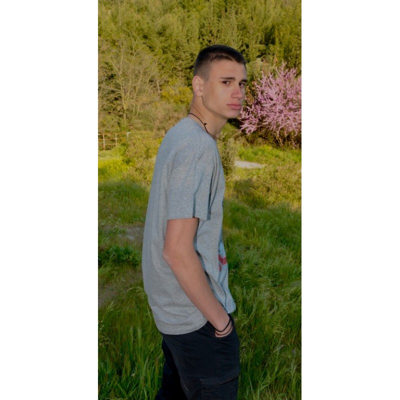 5540 A - REGENT MEN ΜΠΛΟΥΖΑ 100%ΒΑΜΒ. ΧΡΩΜΑ NΕΚΡΟΚΕΦΑΛΗ