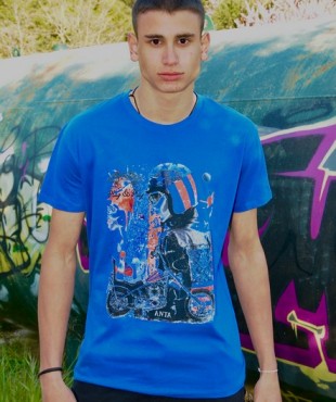 5028 Α - REGENT MEN ΜΠΛΟΥΖΑ 100%ΒΑΜΒ. ΧΡΩΜΑ MHXANH