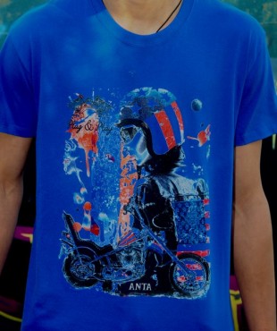 5028 Α - REGENT MEN ΜΠΛΟΥΖΑ 100%ΒΑΜΒ. ΧΡΩΜΑ MHXANH