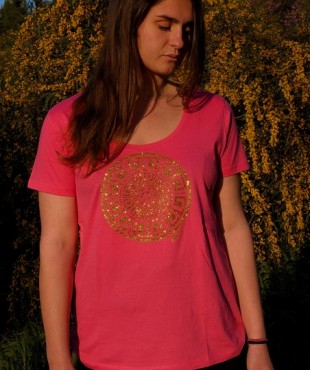 3040 B - METROPOLITAN ΜΠΛΟΥΖΑ 100% ΒΑΜΒ.ΧΡΩΜ. ΛΑΒΥΡΙΝΘΟΣ ΧΡΥΣΟ