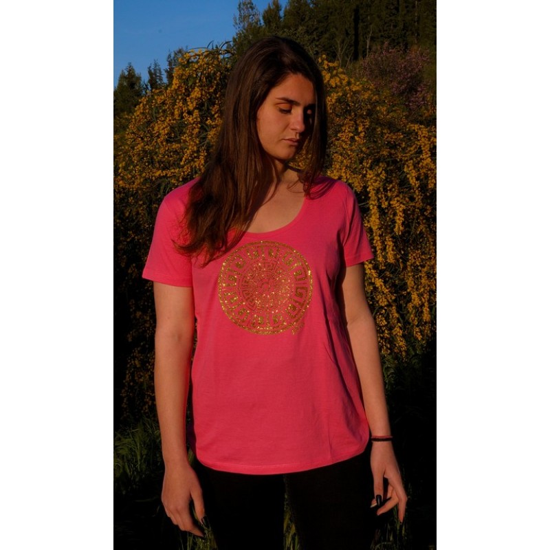 3040 B - METROPOLITAN ΜΠΛΟΥΖΑ 100% ΒΑΜΒ.ΧΡΩΜ. ΛΑΒΥΡΙΝΘΟΣ ΧΡΥΣΟ