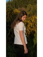 3150 A - REGENT WOMEN ΜΠΛΟΥΖΑ 100%ΒΑΜΒ. ΛΕΥΚΗ ΦΟΡΕΜΑ