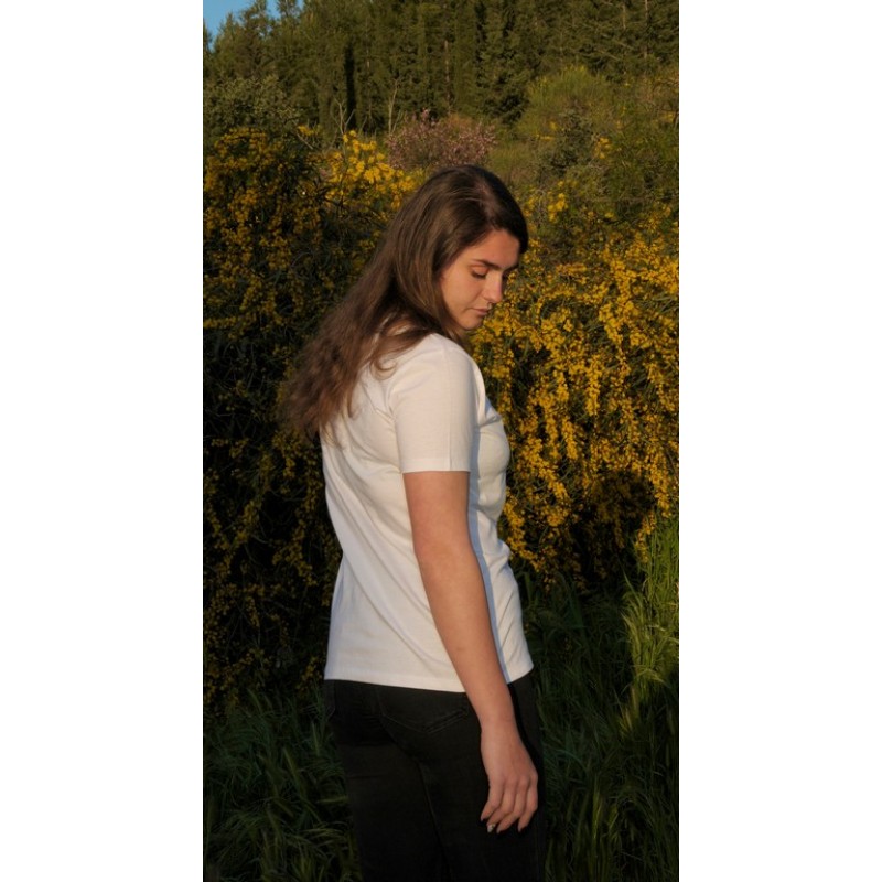 3150 A - REGENT WOMEN ΜΠΛΟΥΖΑ 100%ΒΑΜΒ. ΛΕΥΚΗ ΦΟΡΕΜΑ