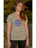 2675 B - METROPOLITAN ΜΠΛΟΥΖΑ 100% ΒΑΜΒ.ΧΡΩΜ. ΣΑΛΙΓΚΑΡΙ ΜΠΛΕ ΑΣΗΜΙ