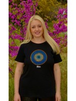 3137 B - REGENT WOMEN ΜΠΛΟΥΖΑ 100%ΒΑΜΒ. ΧΡΩΜΑ ΜΑΤΙ ΧΡΥΣΟ