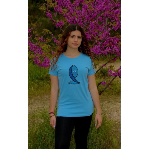 3345 Β - REGENT WOMEN MΠΛΟΥΖΑ 100%ΒΑΜΒ. ΧΡΩΜΑ ΨΑΡΙ