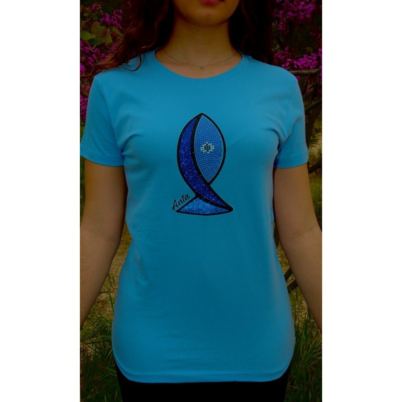 3345 Β - REGENT WOMEN MΠΛΟΥΖΑ 100%ΒΑΜΒ. ΧΡΩΜΑ ΨΑΡΙ