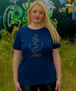 2269 Β - REGENT WOMEN ΜΠΛΟΥΖΑ 100%ΒΑΜΒ. ΧΡΩΜΑ AΓΚΥΡΑ