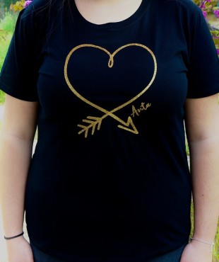 3151 B - REGENT WOMEN ΜΠΛΟΥΖΑ 100%ΒΑΜΒ. ΧΡΩΜΑ ΚΑΡΔΙΑ