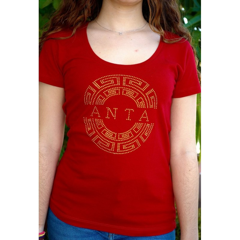 2215 Β - METROPOLITAN ΜΠΛΟΥΖΑ 100% ΒΑΜΒ.ΧΡΩΜ. ΚΥΚΛΟΣ ΜΙΣΟΣ ΣΤΡΑΣ