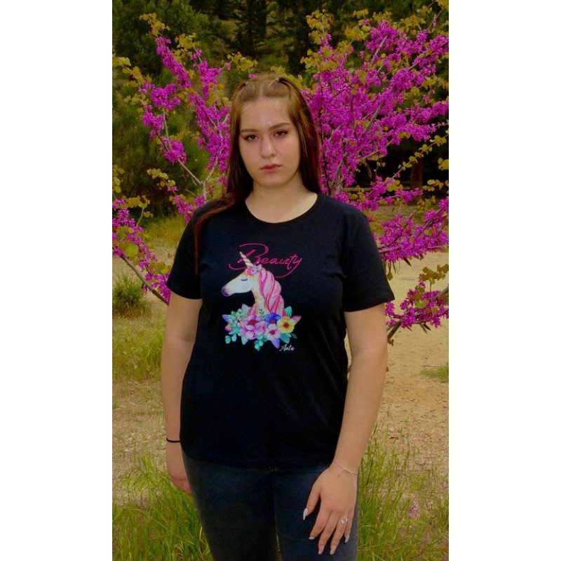 3389 Β - REGENT WOMEN ΜΠΛΟΥΖΑ 100%ΒΑΜΒ. ΧΡΩΜΑ ΜΟΝΟΚΕΡΟΣ BEAUTY