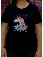 3389 Β - REGENT WOMEN ΜΠΛΟΥΖΑ 100%ΒΑΜΒ. ΧΡΩΜΑ ΜΟΝΟΚΕΡΟΣ BEAUTY