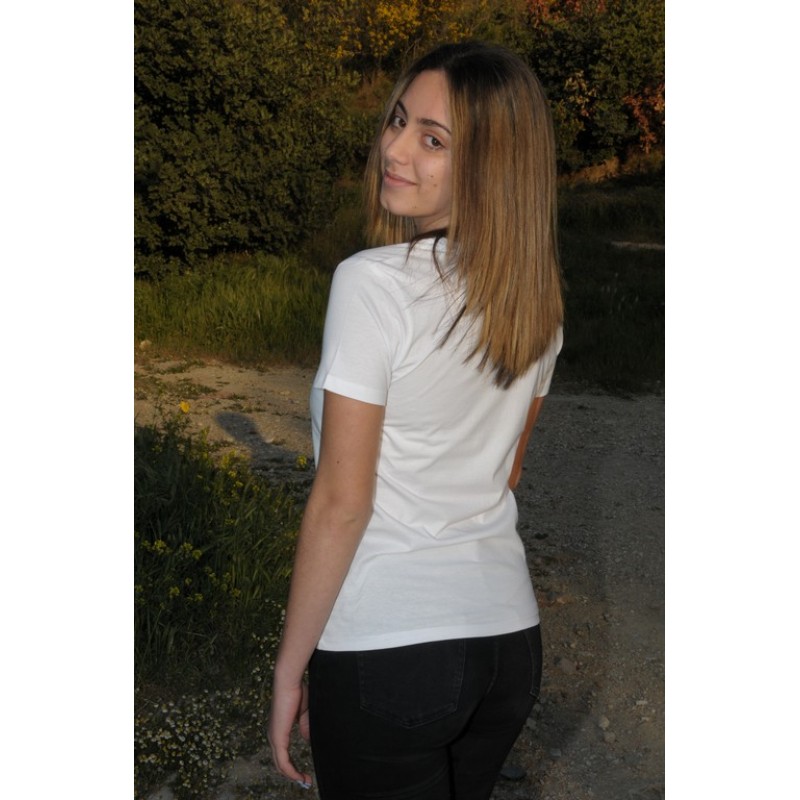 1066 Β - REGENT WOMEN ΜΠΛΟΥΖΑ 100%ΒΑΜΒ. ΛΕΥΚΗ ΜΑΤΙ ΑΣΗΜΙ