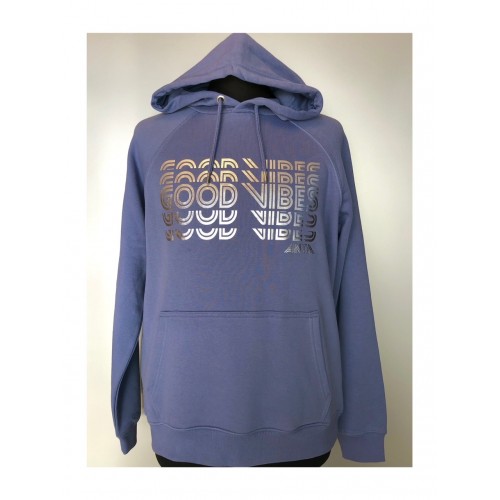 3338 B - GOOD VIBES STELLAR ΦΟΥΤΕΡ ΜΕ ΚΟΥΚΟΥΛΑ 80-20% ΟΡΓ.ΒΑΜΒ. (ΜΠΛΕ)