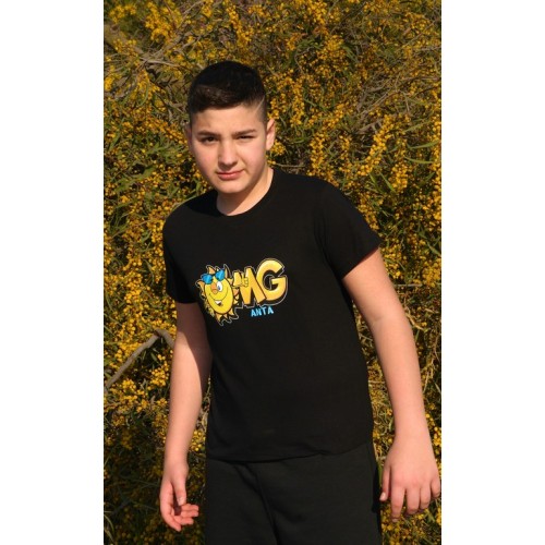 3351 Α - REGENT KIDS ΜΠΛΟΥΖΑ 100%ΒΑΜΒ. ΧΡΩΜΑ OMG