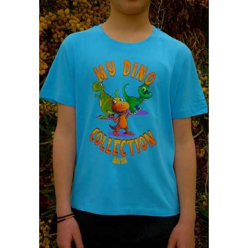 3383 Α - REGENT KIDS ΜΠΛΟΥΖΑ 100%ΒΑΜΒ. ΧΡΩΜΑ MY DINO COLLECTION