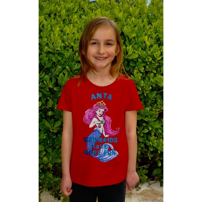 2399 A - CHERRY KIDS ΜΠΛΟΥΖΑ 100% ΒΑΜΒ. ΧΡΩΜΑ ΑRIEL