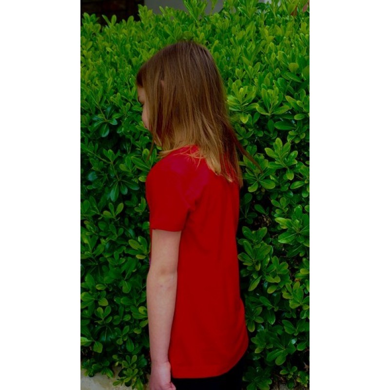 2399 A - CHERRY KIDS ΜΠΛΟΥΖΑ 100% ΒΑΜΒ. ΧΡΩΜΑ ΑRIEL