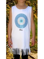 1066 Β - GIRLY KIDS ΜΠΛΟΥΖΑΚΙ ΑΜΑΝΙΚΟ  ΛΕΥΚΟ MATI ΑΣΗΜΙ