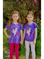 3392 Α - CHERRY KIDS ΜΠΛΟΥΖΑ 100% ΒΑΜΒ. ΧΡΩΜΑ UNICORN FANTASY