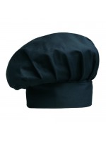 ΣΚΟΥΦΟΣ CHEF MEΓΑΛΟ ΜΕΓΕΘΟΣ ΜΑΥΡΟ - 65% POLYESTER-35% COTTON-1905002C