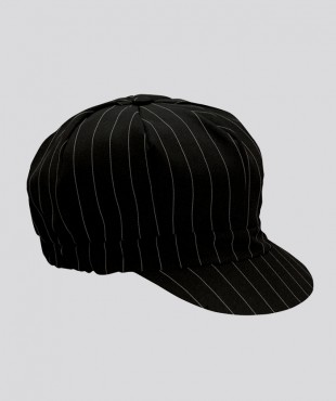 KAΠΕΛΟ ΜΕ ΛΑΣΤΙΧΟ MIAMI BLACK PIN STRIPE MOD.1478 (1TEM)