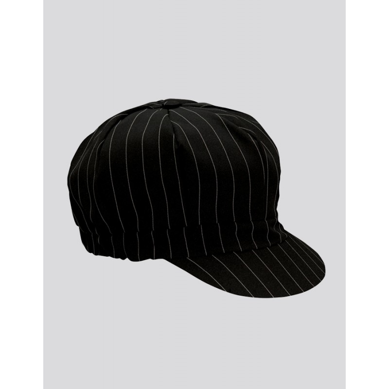 KAΠΕΛΟ ΜΕ ΛΑΣΤΙΧΟ MIAMI BLACK PIN STRIPE MOD.1478 (1TEM)