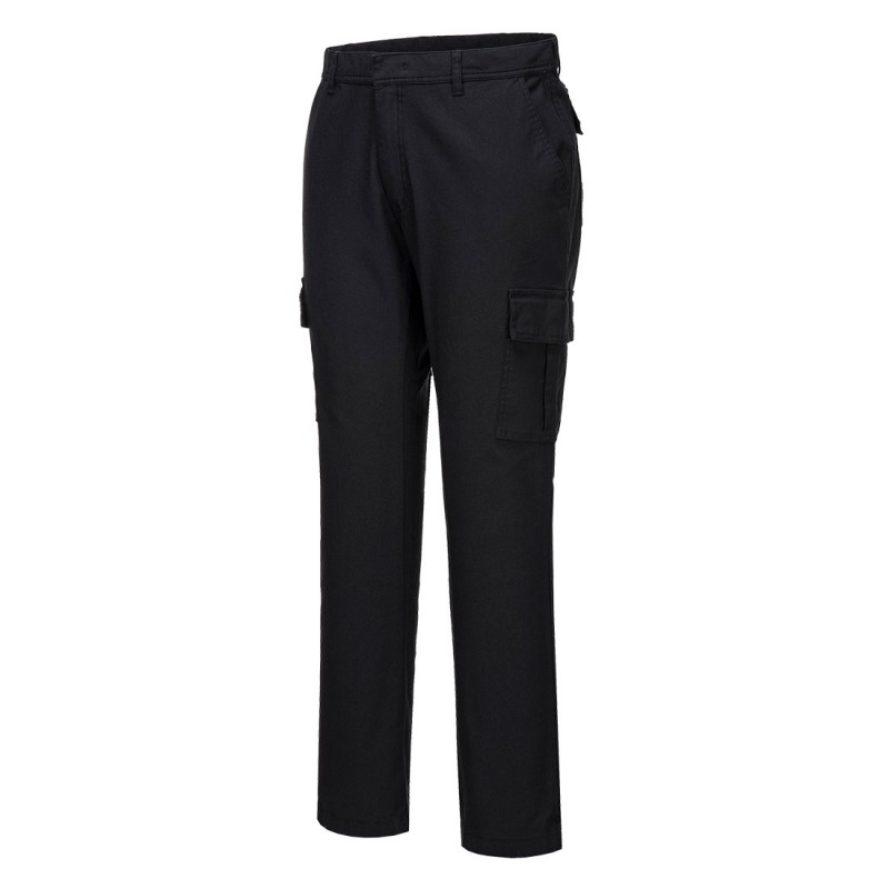 S231BKR - ΠΑΝΤΕΛΟΝΙ ΜΑΥΡΟ ΜΕ ΤΣΕΠΕΣ - STRECH COMBAT TROUSERS