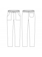 ΠΑΝΤΕΛΟΝΙ-3502002C-COULISSE LEG POCKET  65%ΠΟΛΥΕΣ-35%ΒΑΜΒ