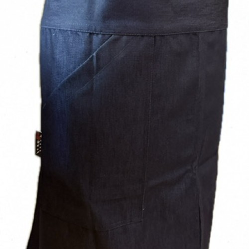 ΠΟΔΙΑ ΜΕΣΗΣ ΤΖΙΝ ΜΠΛΕ ΣΚΟΥΡΟ ΜΕ ΤΣΕΠΗ