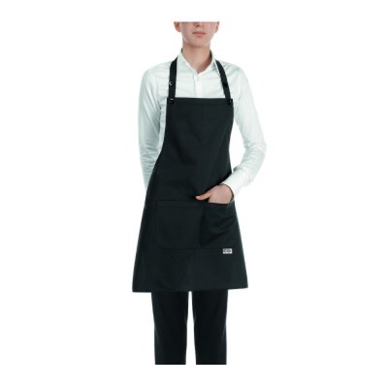 ΠΟΔΙΑ ΛΑΙΜΟΥ-6000002C-SHORT BIP APRON 65%POLYESTER-35%COTTON-BLACK