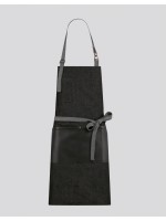 ΠΟΔΙΑ ΛΑΙΜΟΥ FREDDIE BLACK DENIM WITH BLACK ECO LEATHER POCKET MOD.1710