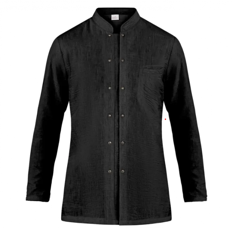 ΣΑΚΑΚΙ ΑΝΔΡΙΚΟ ΜΑΚΡΥΜΑΝΙΚΟ 25P08G433-GIACCA LEONARDO 100%POLYESTER BLACK